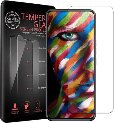 Immagine prodotto di 2x pellicola protettiva per ZTE Axon 20 protezione dello schermo in vetro blindato del telefono cellulare