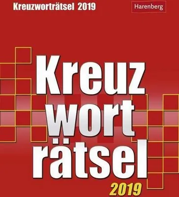 Produktbild von Kreuzworträtsel - Kalender 2019