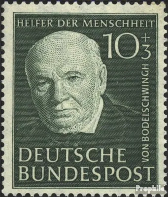 Produktbild von Briefmarken BRD (BR.Deutschland) 1951 Mi 144 postfrisch Helfer der Menschheit (II)