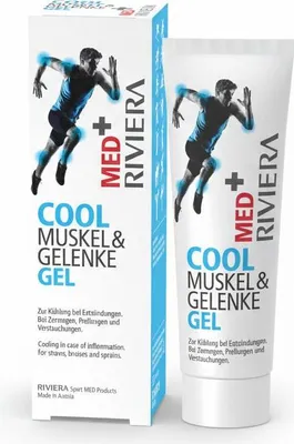 Produktbild von RIVIERA Med+ Cool Muskel und Gelenke Gel, 25 ml Gel