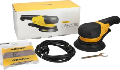 Image de Ponceuse rotative 750W Ø150mm (Produit seul) en carton - MIRKA DEROS RS 600 - MRS6002100