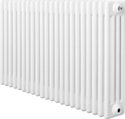 Produktbild von Röhrenheizkörper 4 Säulen – 600mm x 1010mm – Weiß