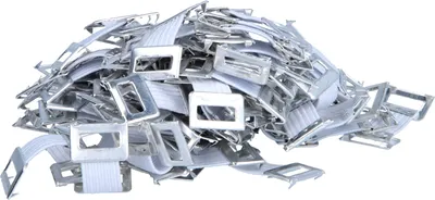 Image de DR. JUNGHANS Agrafes à pansements blanches avec bande élastique, 100 pces Agrafes