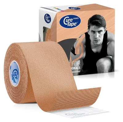 Immagine prodotto di Nastro kinesiologico extra resistente, 5 cm x 5 m - Beige