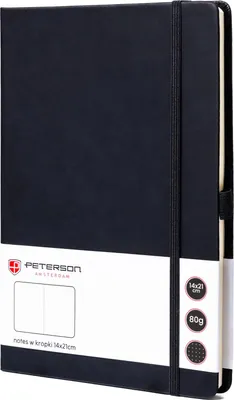 Zdjęcie produktu dla Peterson Notes z długopisem Enn czarny Jeden rozmiar