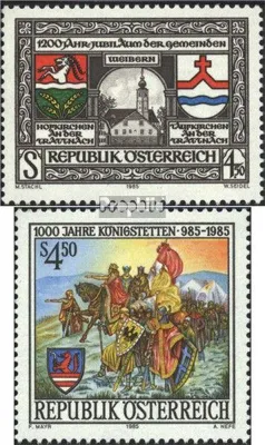 Produktbild von Briefmarken Österreich 1985 Mi 1824,1825 (kompl.Ausg.) gestempelt Sondermarken