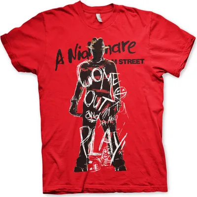 Produktbild von Come Out And Play T-Shirt - Medium - Red