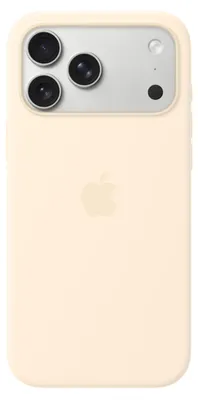 Immagine prodotto di Custodia in silicone per Apple iPhone 17 Pro Max con MagSafe - Vaniglia, Cover, Apple, iPhone 17 Pro Max, 17,5 cm (6,9"), Colore vaniglia
