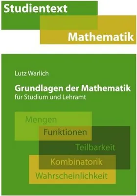 Immagine prodotto di Grundlagen der Mathematik für Studium und Lehramt