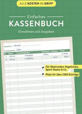 Produktbild von Einfaches Kassenbuch | Einnahmen und Ausgaben