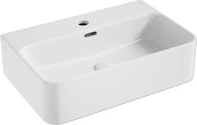 Obrázek produktu pro Umyvadlo na desku Jungborn Three 56 x 36 cm lesklá bílá