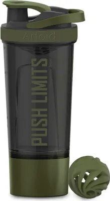 Image de Inspirational Protein Shaker Flasche 680ml avec Dual Mixing Technology