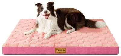 Produktbild von Orthopädisches Hundebett - 48 x 76 cm - Rosa
