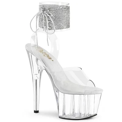 Produktbild von ADORE-791-2RS Damen Sandale von Pleaser, Transparent , EU 40, US 10