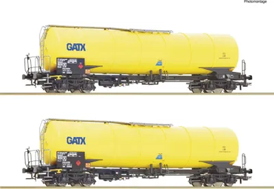Produktbild von Roco 76025 2-tlg. Set: Kesselwagen, GATX
