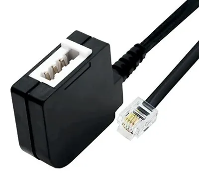 Zdjęcie produktu dla Adapter tae f na RJ11 6P4C kabel telefoniczny router wtyczka