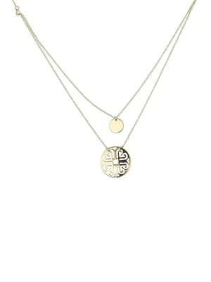 Produktbild von MIAMAR 1148072 Damen Collier 14 Karat (585) Gelbgold Gold 44,5 cm