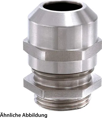 Immagine prodotto di Raccordo in acciaio inossidabile WISKA M25x1,5 con O-ring in acciaio inossidabile (1.4404) Lunghezza filettatura 7,0 mm - 1 pezzo
