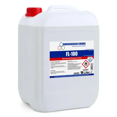Produktbild von Ravensberger Chemie FL-100 Bohnerwachs flüssig 10 L – ergiebige Parkett- & Holzbodenpflege, duftfreies Bodenwachs zur Pflege & Auffrischung