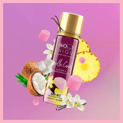 Immagine prodotto di So Unique - So Unique - Spray corpo - Vaniglia e caramello - 150 ml