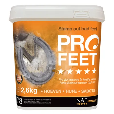 Immagine prodotto di NAF ProFeet Powder, Formato: 2,6 Kg