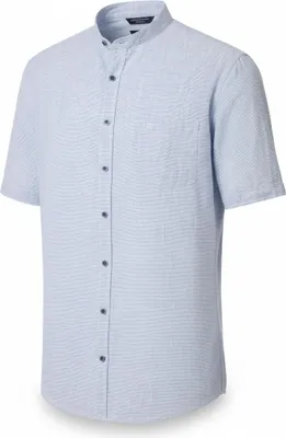 Produktbild von CASAMODA Leinenhemd (954405200), Größe:XXL, Farbe:Blau (101)