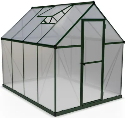 Produktbild von Palram - Canopia Aluminium Gewächshaus Mythos 68 Grün 247x185x208 cm