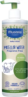 Obrázek produktu pro Mustela Organic micelární voda 400ml