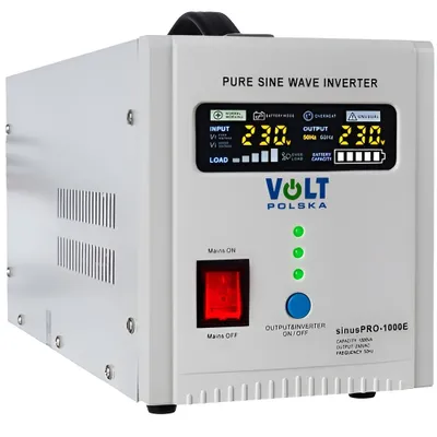Zdjęcie produktu dla Przetwornik napięcia VOLT 12/230 SINUSPRO 1000E