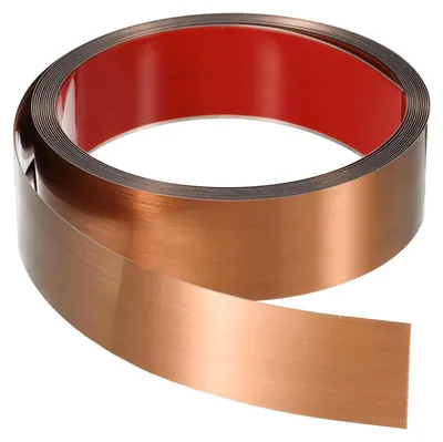 Productafbeelding van Zelfklevende Sierlijsten van Roestvrij Staal - Geborsteld Roségoud 5m x 40mm