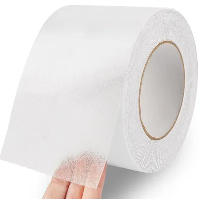 Zdjęcie produktu dla Antypoślizgowa taśma samoprzylepna do schodów - 10 cm x 5 m, przezroczysta