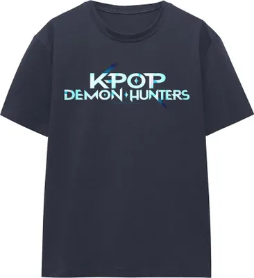 Produktbild von K-Pop Demon Hunters - T-Shirt für Damen TV20306 (XL) (Marineblau)
