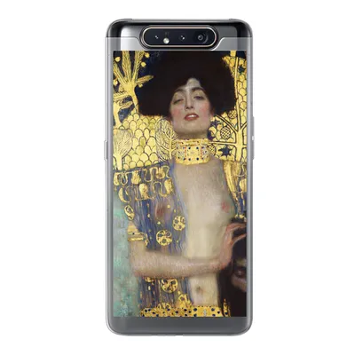 Produktbild von MuchoWow® Handyhülle Schutzhülle Hülle für Samsung Galaxy A80 Judith - Gustav Klimt Silikon Softcase Handy Hülle - Schutzdeckel