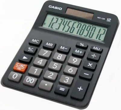 Image de Casio MX-12B 12-digit black office calculator