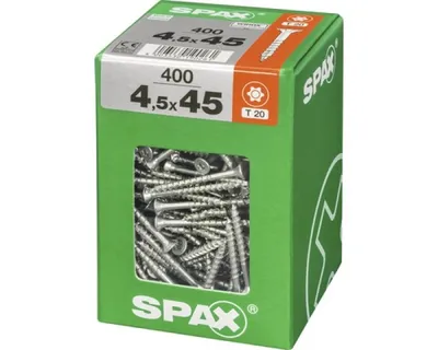 Obrázok produktu pre Spax TRX zápustná hlava Wirox 4,5x45 XXL