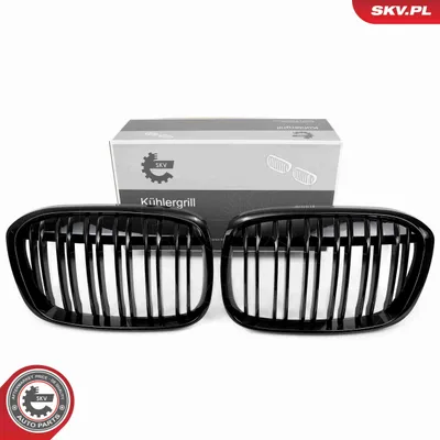Zdjęcie produktu dla ESEN SKV 66SKV240 Kratka chłodnicy do BMW X1 (F48) – czarna, błyszcząca