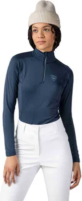 Obrázek produktu pro Rossignol Classique Langarm-baselayer Blau S Frau Blau S