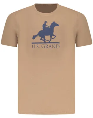 Immagine prodotto di US GRAND Herren-T-Shirt mit kurzen Ärmeln, braun
