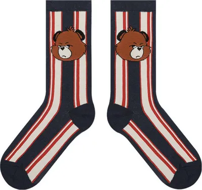 Produktbild von Musthaves – Socks / Socken Uni – Einheitsgröße Gr. 38 -45 -  Grumpy Bear / Bär