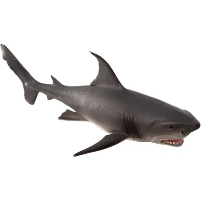 Immagine prodotto di Mojo 387279 Animal Planet Grande Squalo Bianco Grande circa 20 x 10 x 6,5 cm, grigio