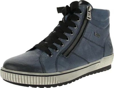 Produktbild von Remonte Schnürschuhe - Meeresblau Glattleder : Normal : 43 Weite: Normal Größe: 43