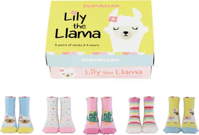 Produktbild von Lily das Lama Cucamelon Socken für Kleinkinder (5 Paar)
