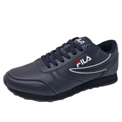 Produktbild von Schwarzer Herren-Sportschuh mit Schnürung und kontrastierenden Details