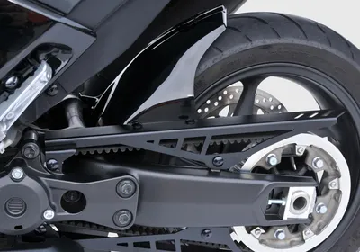 Produktbild von BODYSTYLE Hinterradabdeckung mit Alu-Kettenschutz fÃ1/4r T-Max 530SX/DX SJ14 für TMAX 530 SX / DX S