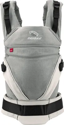 Produktbild von manduca Babytrage XT Baumwolle - Grey White