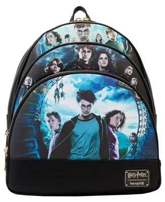 Image de Loungefly Harry Potter by Loungefly Sac à dos Trilogy Series 2 Triple Pocket