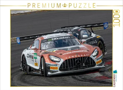 Produktbild von CALVENDO Puzzle Landgraf Motorsport / Mercedes AMG GT3 | 1000 Teile Lege-Größe 64 × 48 cm Foto-Puzzle für glückliche Stunden