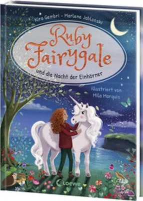 Immagine prodotto di Ruby Fairygale und die Nacht der Einhörner (Erstlese-Reihe, Band 4)