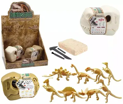 Image de Excavation d'un squelette de dinosaure