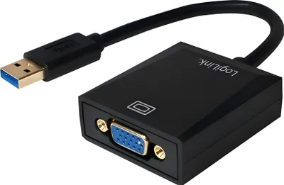 Zdjęcie produktu dla Logilink Adapter USB 3.0 > VGA